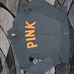 VS PINK 2012 Campus Logo Full-Zip Sweatshirt Jacket